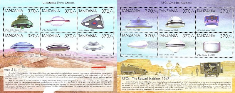 Illustration for article titled Awesome science fiction postage stamps from around the world